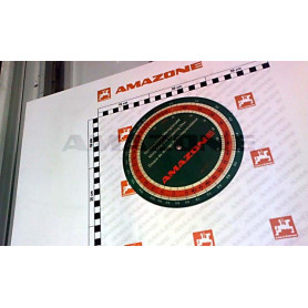Disquette dosage microgrannulateur MH616 Amazone