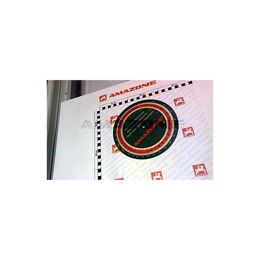 Disquette dosage microgrannulateur MH616 Amazone