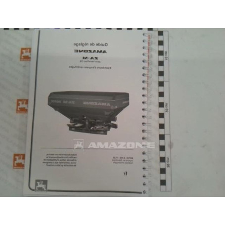 Tableau ZA-M OS1,2,SP,CPT,MAX,IS,IX Réf. MH749 - AMAZONE Tableau ZA-M OS1,2,SP,CPT,MAX,IS,IX Réf. MH749 - AMAZONE