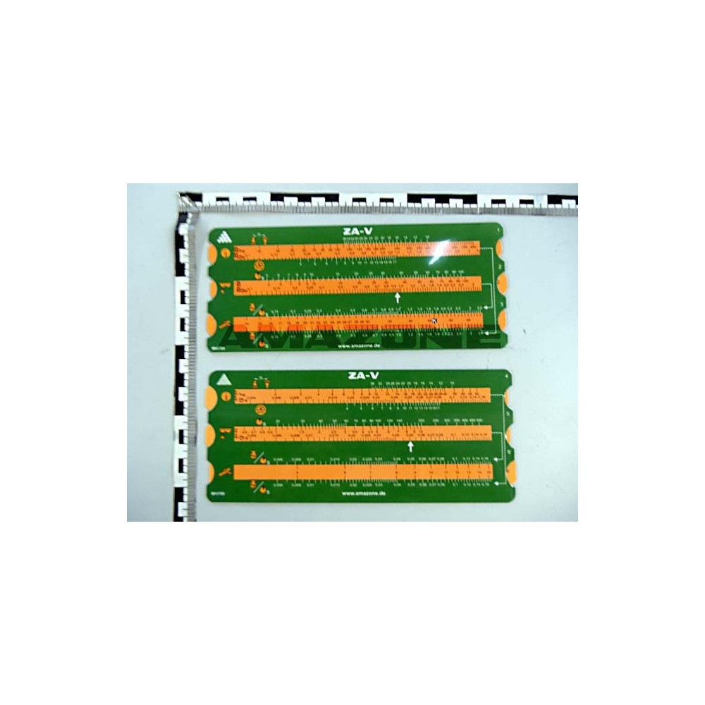 Reglette etalonage debit ZA-V MH799 Amazone