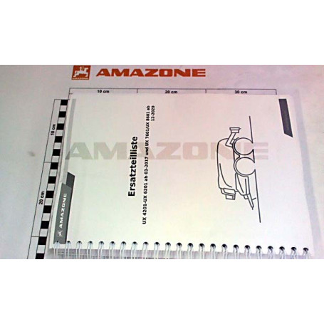 Cata.pr UX01 Réf. MH879 - AMAZONE Cata.pr UX01 Réf. MH879 - AMAZONE