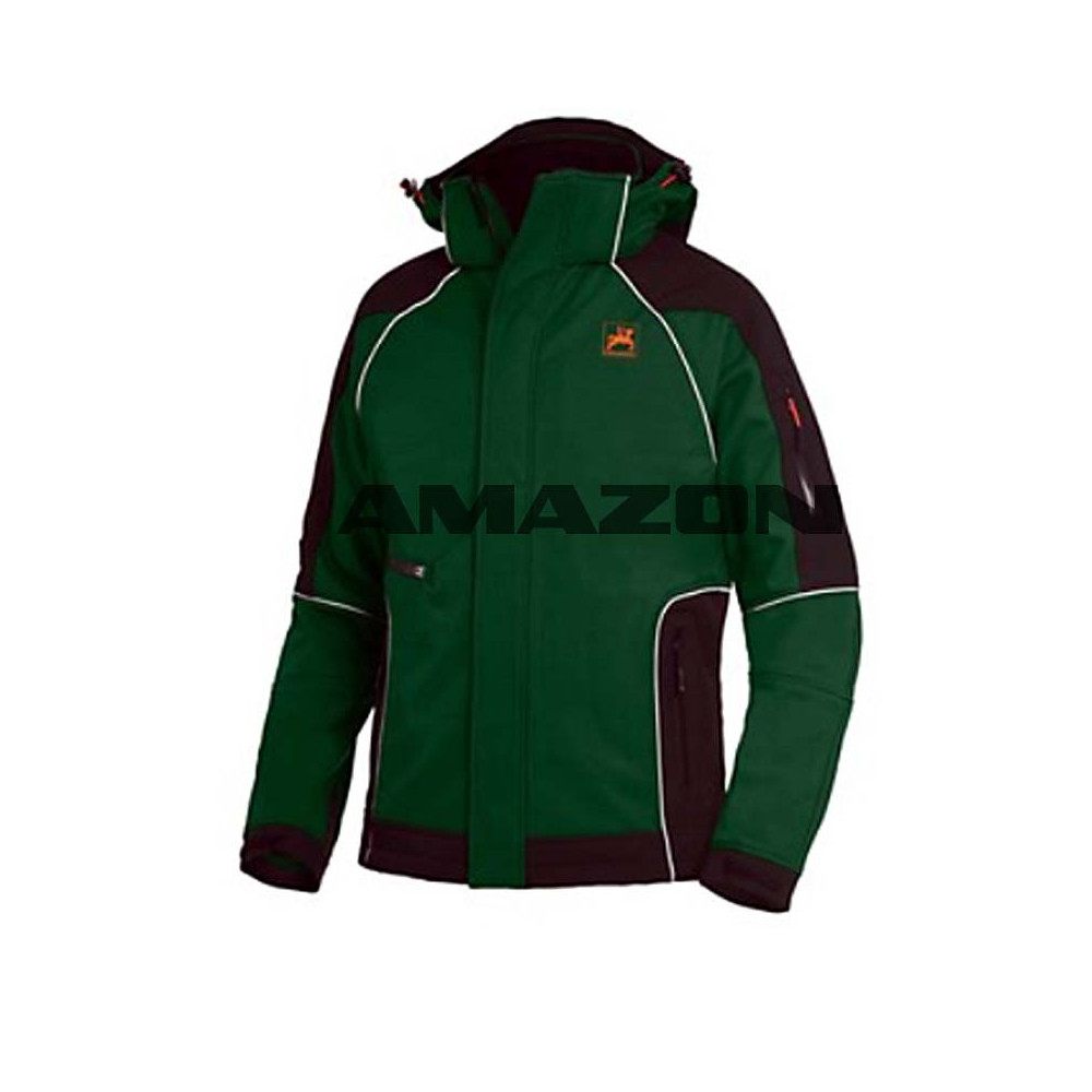 Veste hiver noire et verte L ML1011 Amazone