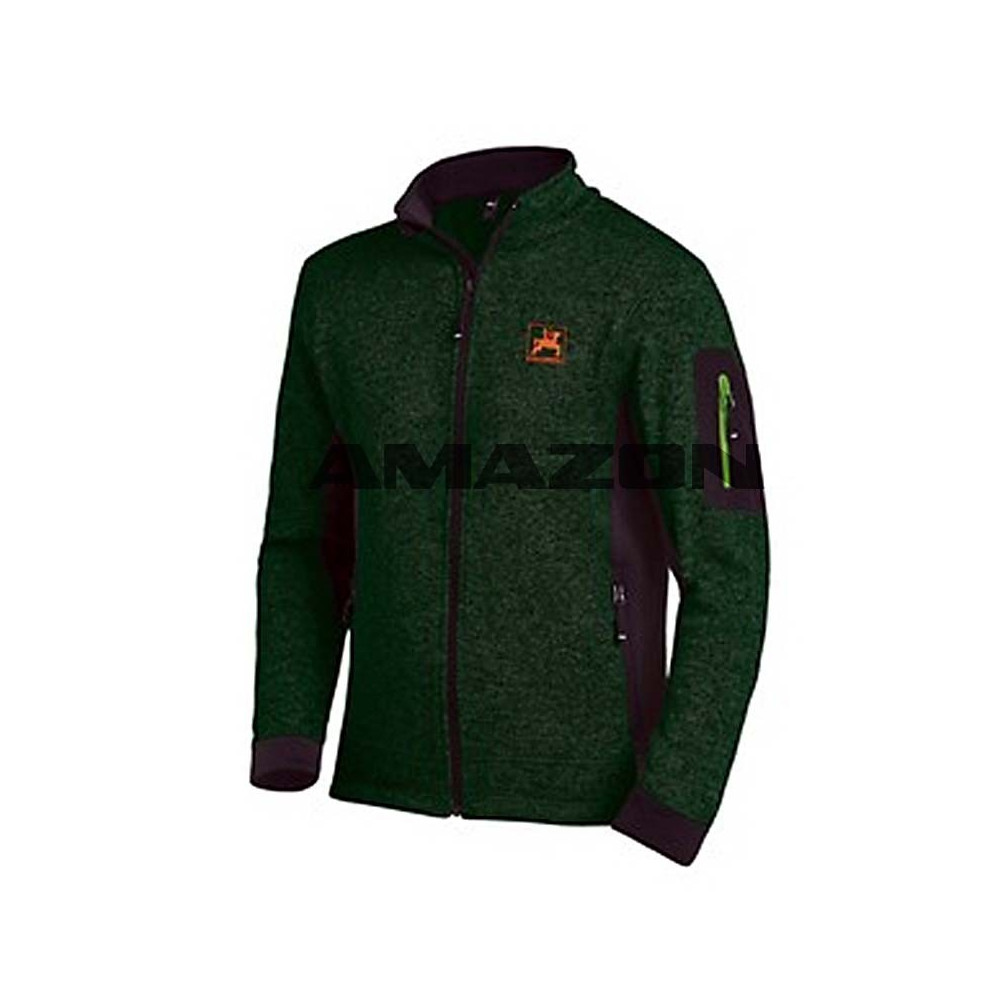 Veste polaire vert foncée T L ML1016 Amazone