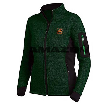 Veste polaire dame vert T S Réf. ML1020 - AMAZONE Veste polaire dame vert T S Réf. ML1020 - AMAZONE
