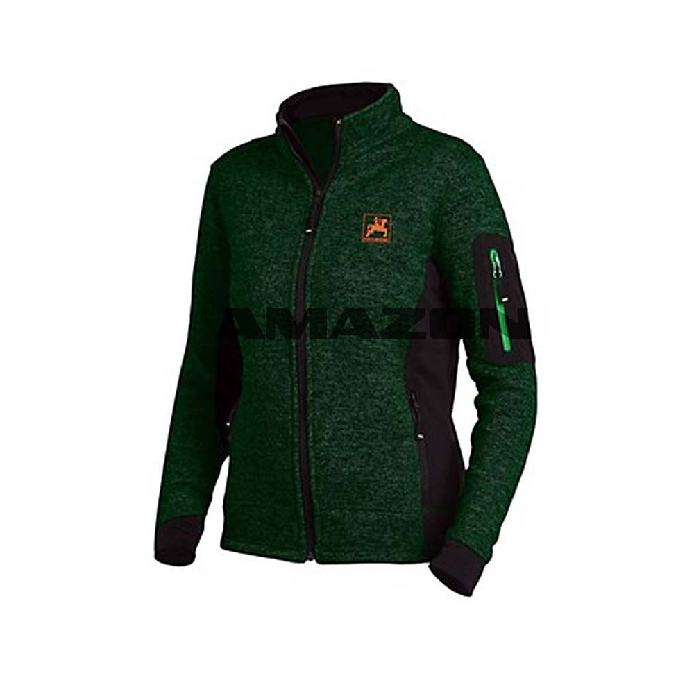 Veste polaire dame vert T S ML1020 Amazone