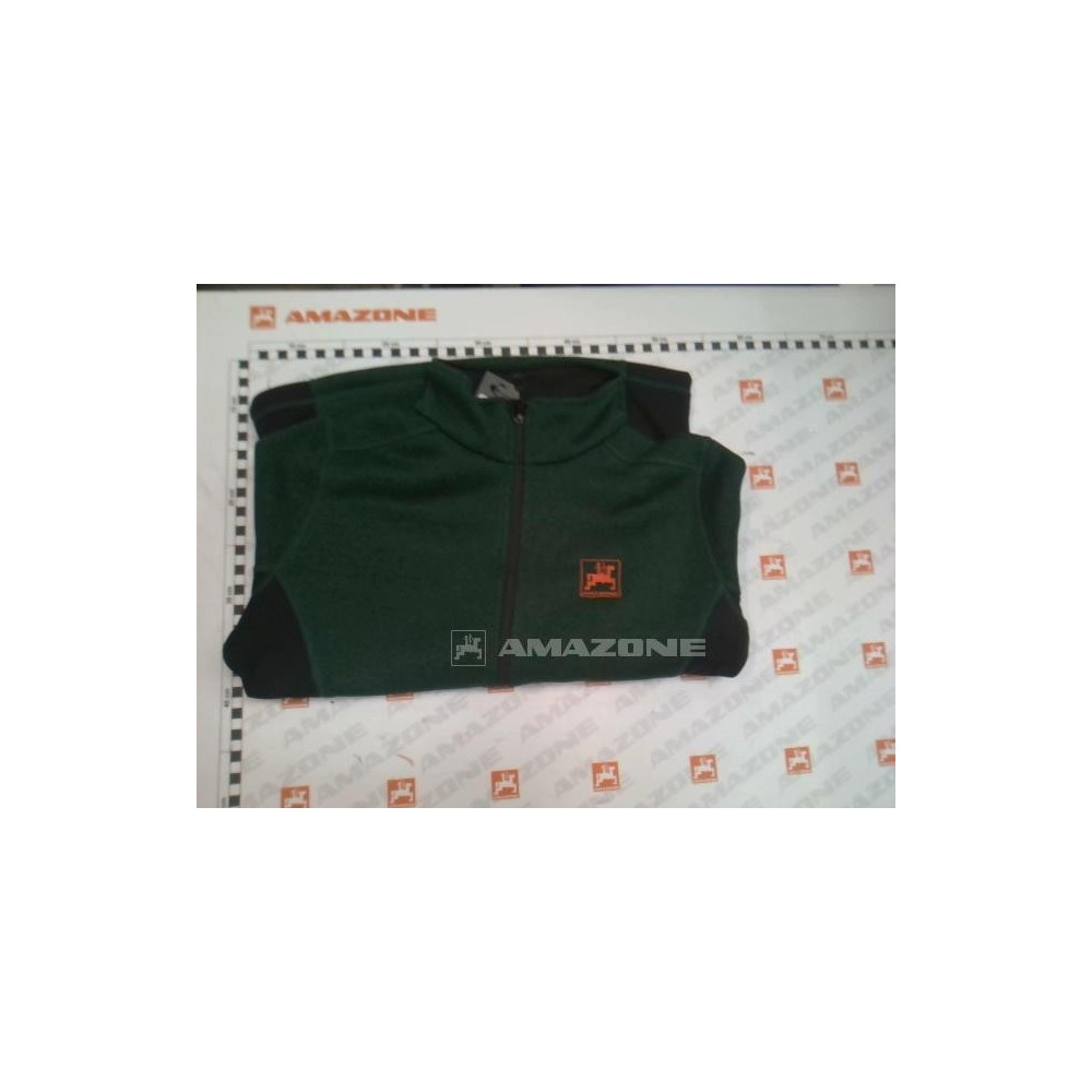 Veste polaire dame vert T M ML1021 Amazone
