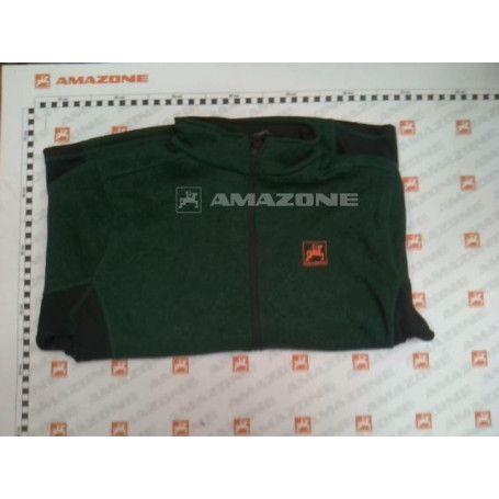 Veste polaire vert foncée T XXL Réf. ML1018 - AMAZONE Veste polaire vert foncée T XXL Réf. ML1018 - AMAZONE