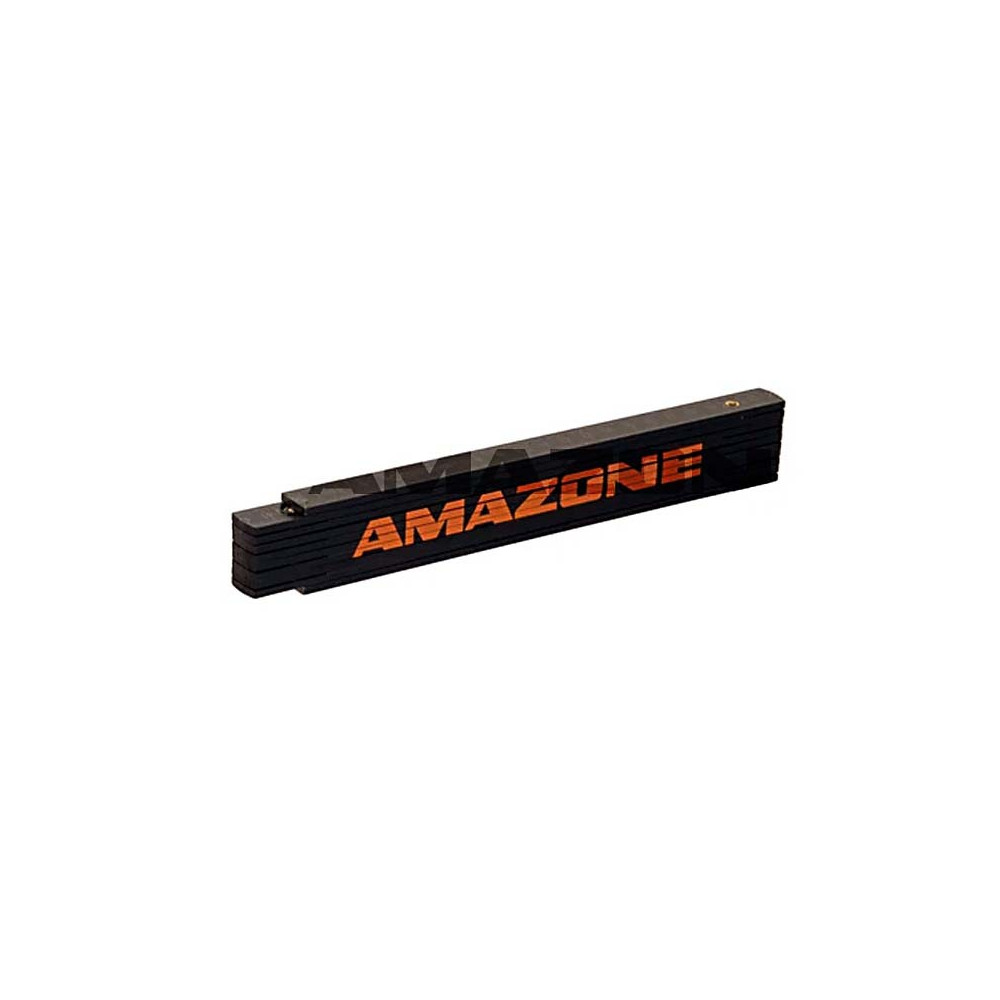 Double mètre en bois noir ML1102 Amazone
