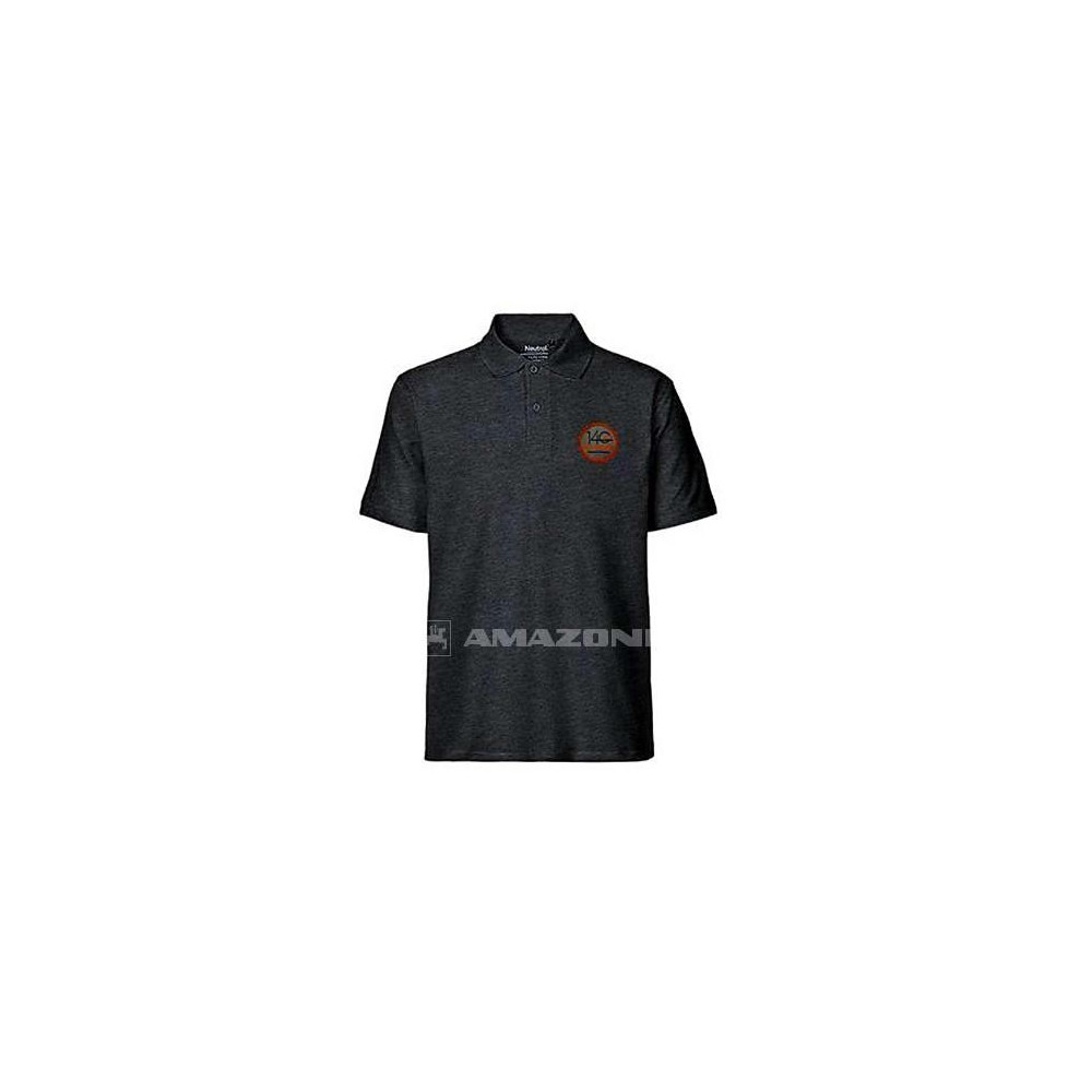 Polo anthracite M "140ANS" ML1482 Amazone