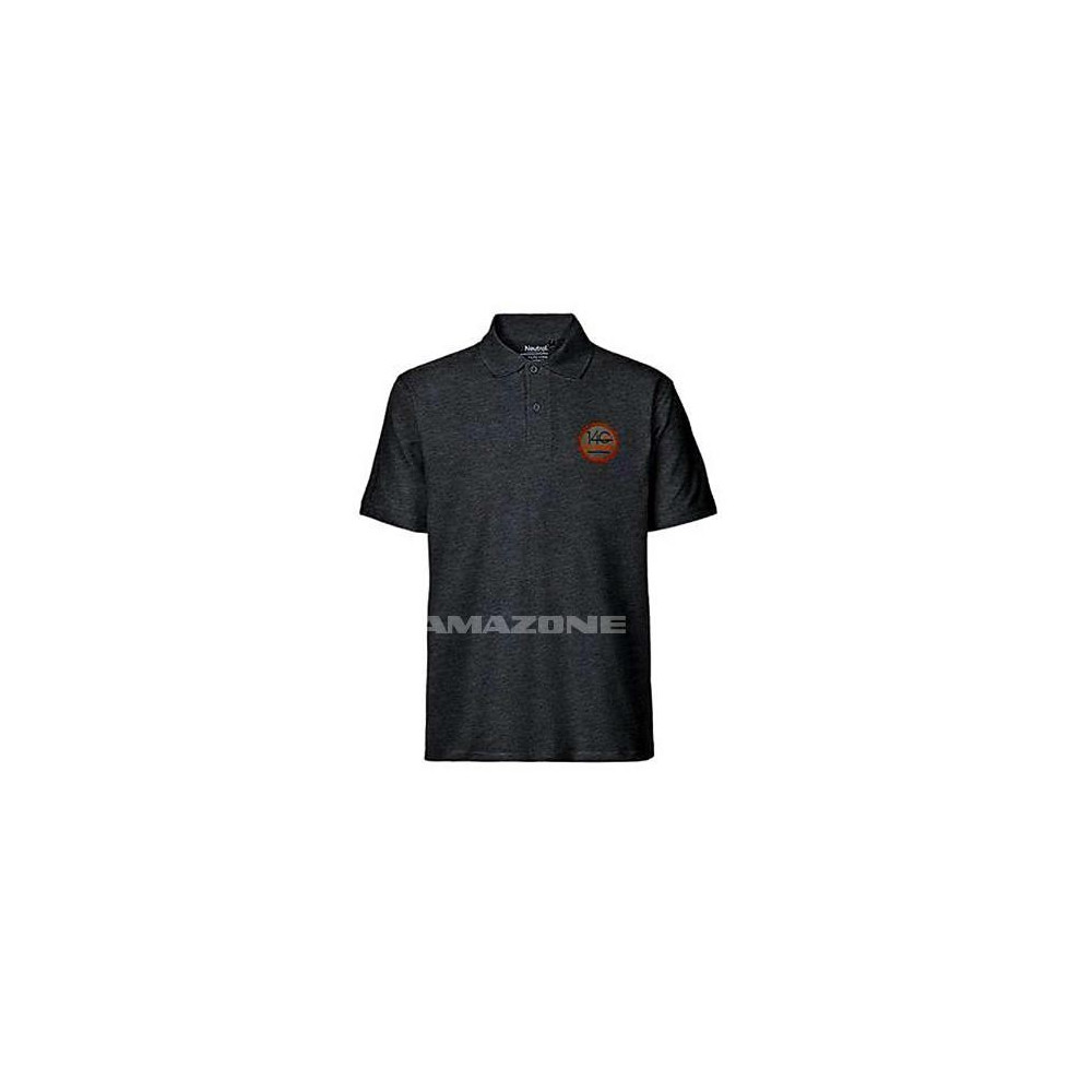 Polo anthracite S "140ANS" ML1481 Amazone