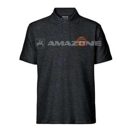 Polo anthracite L "140ANS" Réf. ML1483 - AMAZONE Polo anthracite L "140ANS" Réf. ML1483 - AMAZONE