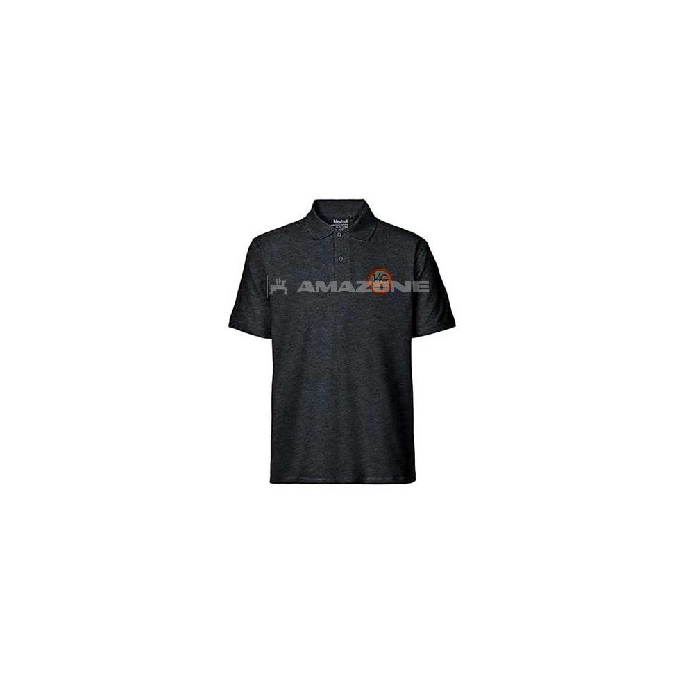 Polo anthracite L "140ANS" ML1483 Amazone