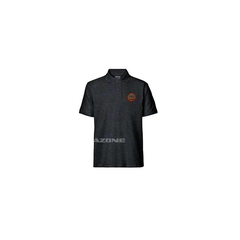 Polo anthracite 3XL "140ANS" ML1486 Amazone
