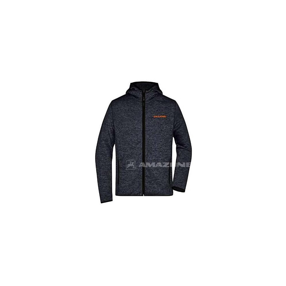 Veste polaire gris anthracite M ML1500 Amazone