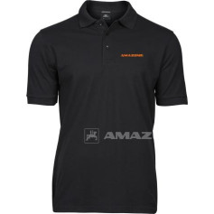 Polo noir homme amazone T S Réf. ML1670 - AMAZONE