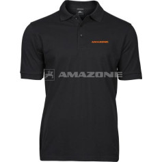 Polo noir homme amazone T M Réf. ML1671 - AMAZONE