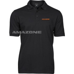 Polo noir homme amazone T L Réf. ML1672 - AMAZONE