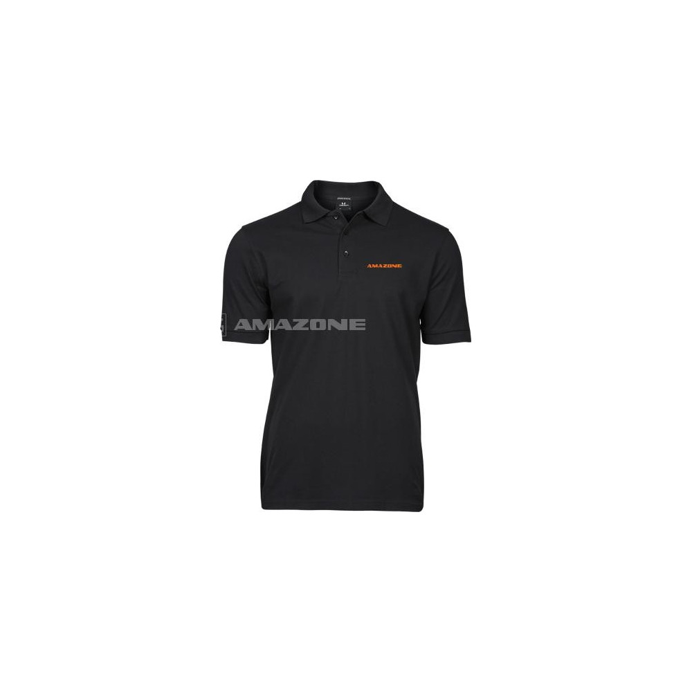 Polo noir homme amazone T L ML1672 Amazone