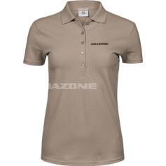 Polo gris pierre femme T M Réf. ML1677 - AMAZONE