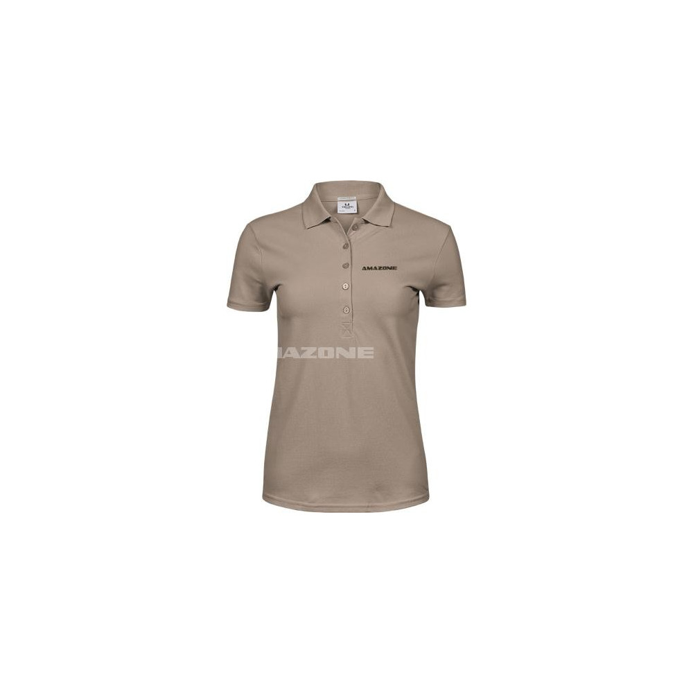 Polo gris pierre femme T M ML1677 Amazone