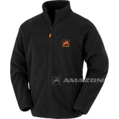 Veste polaire noir T S Réf. ML1689 - AMAZONE Veste polaire noir T S Réf. ML1689 - AMAZONE