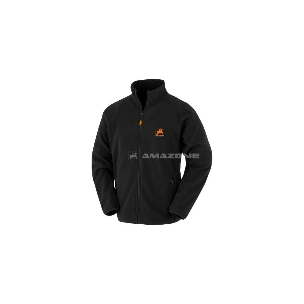 Veste polaire noir T M ML1690 Amazone
