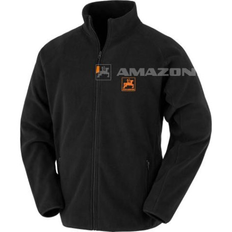 Veste polaire noir T 3XL Réf. ML1694 - AMAZONE Veste polaire noir T 3XL Réf. ML1694 - AMAZONE