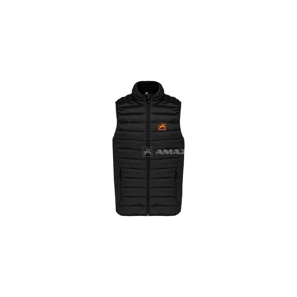 Veste noir sans manche homme M ML1710 Amazone