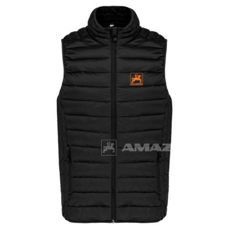 Veste noir sans manche homme S Réf. ML1709 - AMAZONE