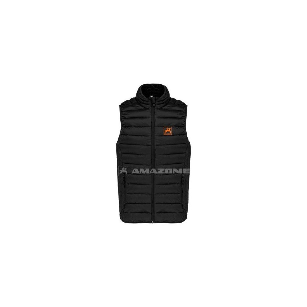 Veste noir sans manche homme XL ML1712 Amazone