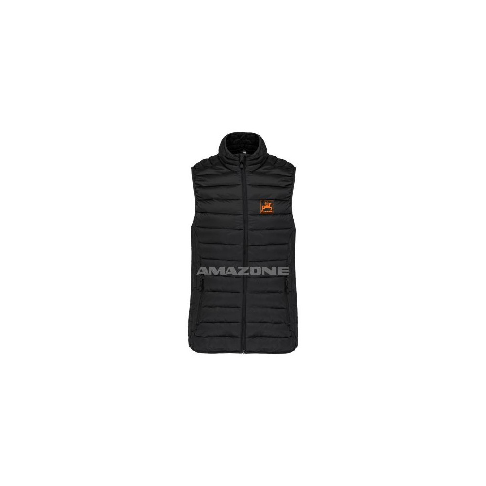 Veste noir sans manche femme XS ML1715 Amazone