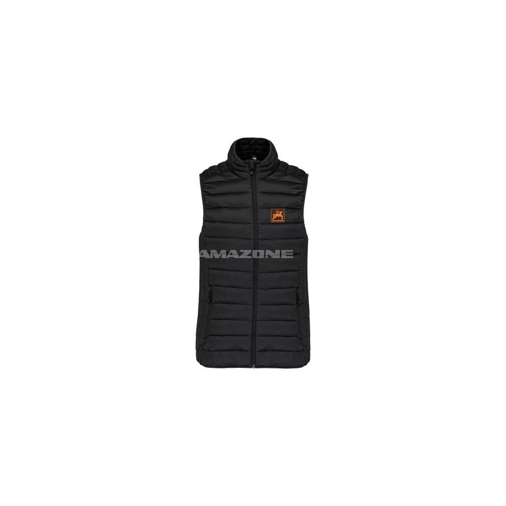 Veste noir sans manche femme M ML1717 Amazone