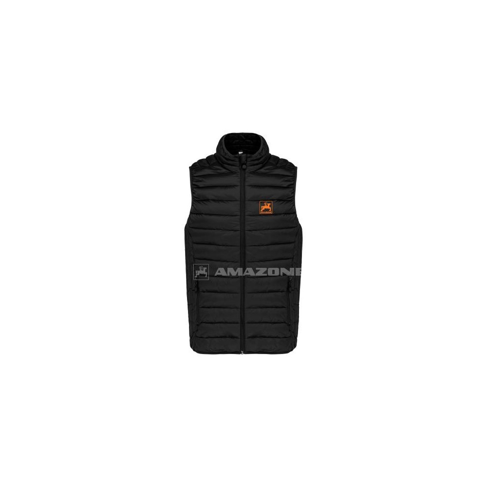 Veste noir sans manche homme XXL ML1713 Amazone