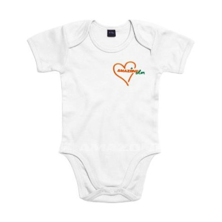 Body bébé balnc amazone Réf. ML1745 - AMAZONE Body bébé balnc amazone Réf. ML1745 - AMAZONE