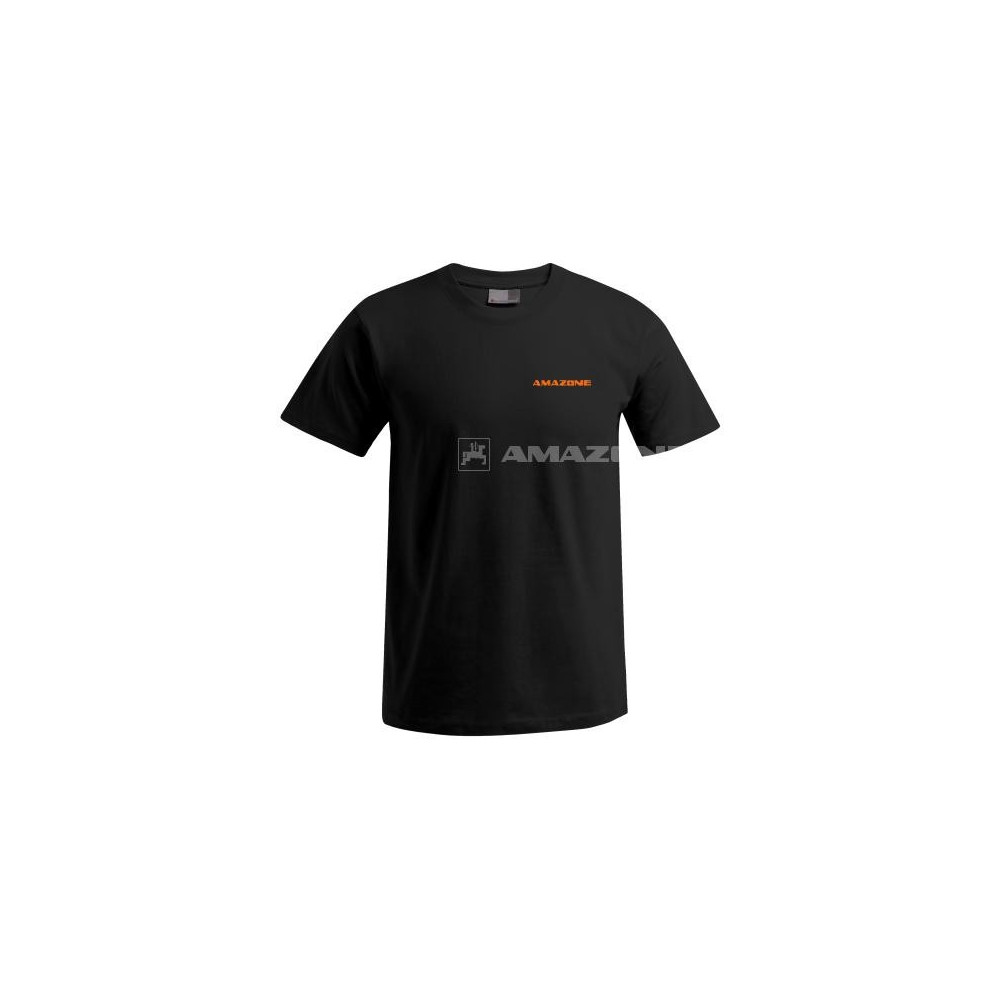 T-SHIRT homme noir T M ML1758 Amazone