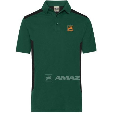 Polo amazone vert et noir T XL Réf. ML1786 - AMAZONE Polo amazone vert et noir T XL Réf. ML1786 - AMAZONE