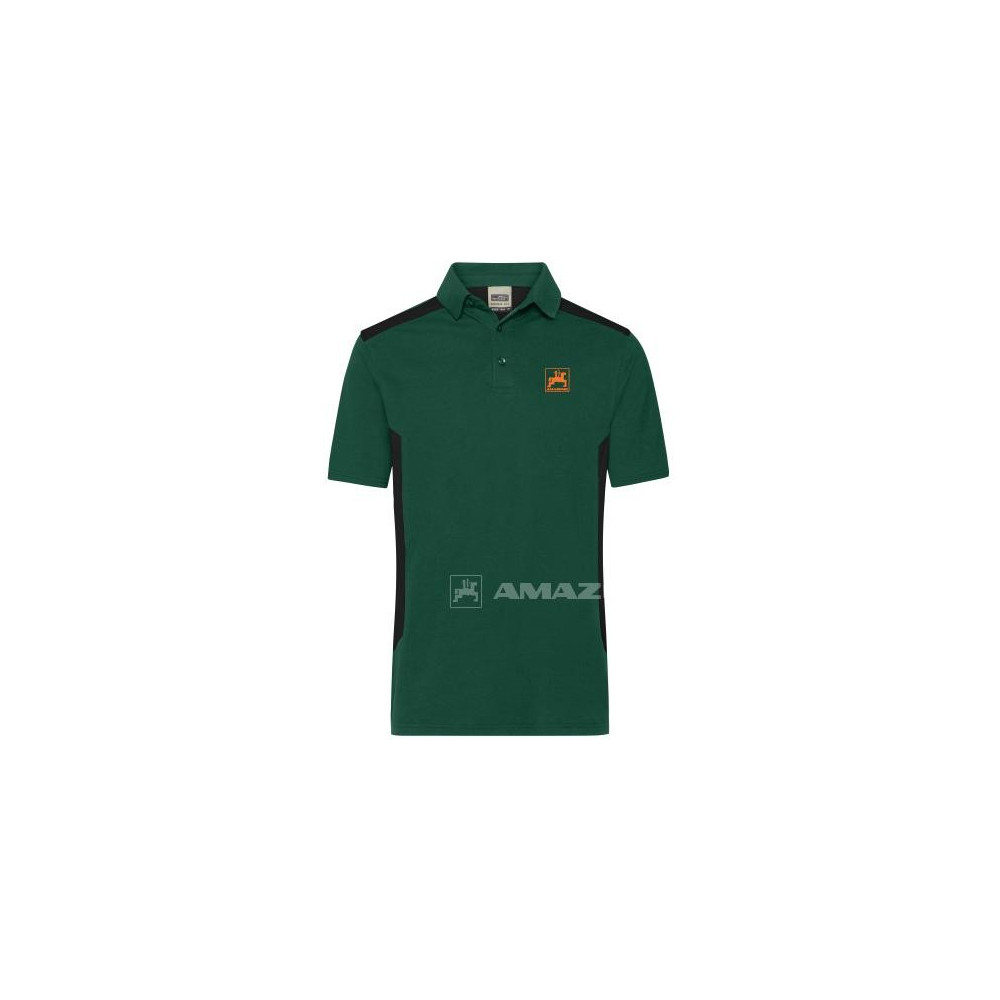Polo amazone vert et noir T XL ML1786 Amazone