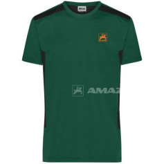 T-SHIRT homme vert et noir T S Réf. ML1789 - AMAZONE