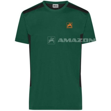 T-SHIRT homme vert et noir T XXL Réf. ML1793 - AMAZONE