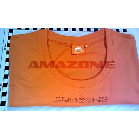 T-SHIRT COULEUR ORANGE S 36 Réf. ML206 AMAZONE