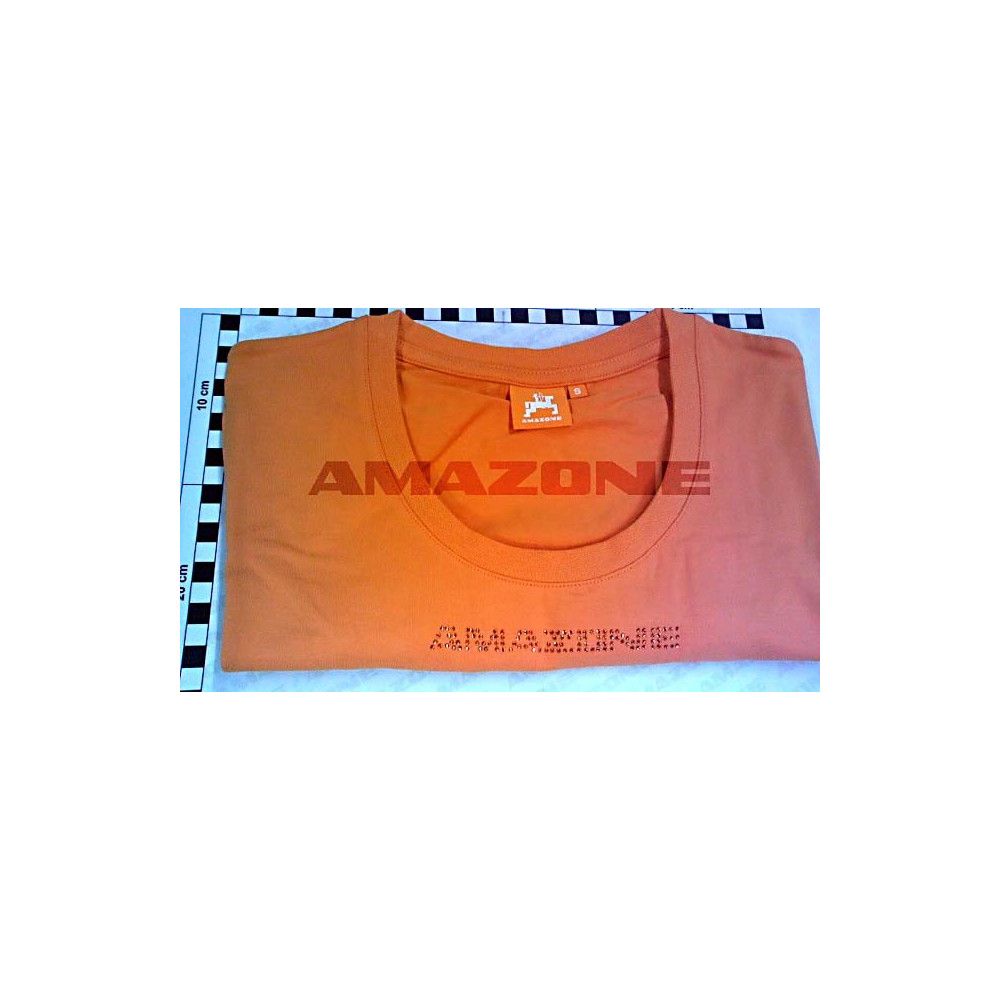 t-shirt couleur orange s 36 AMAZONE ML206