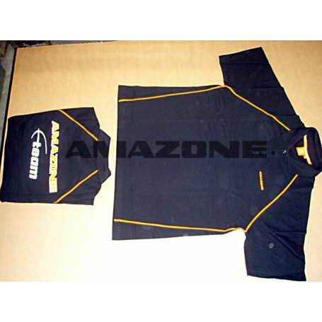 Polo noir homme team taille:l Réf. ML200 - AMAZONE Polo noir homme team taille:l Réf. ML200 - AMAZONE