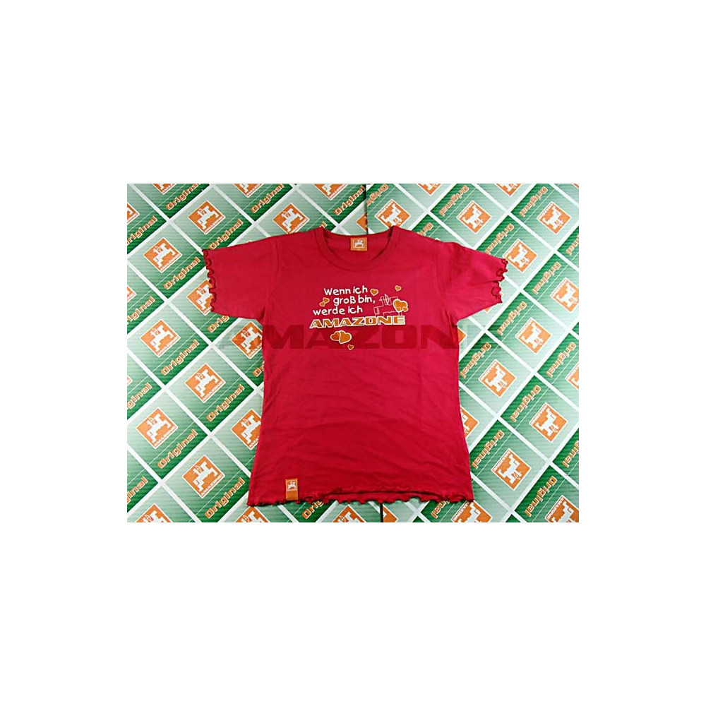 T-SHIRT fille rose taille (128) ML407 Amazone