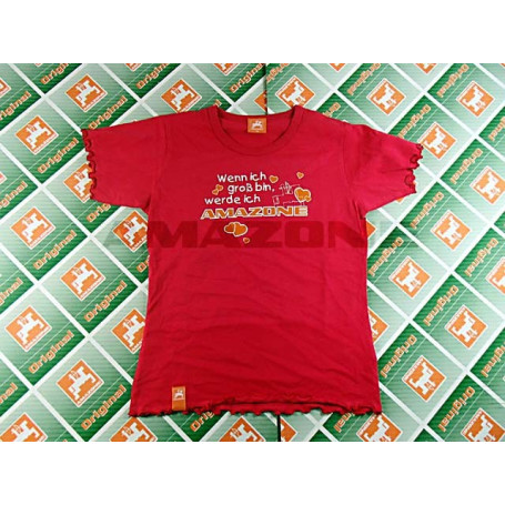 T-SHIRT fille rose taille (116) Réf. ML406 - AMAZONE T-SHIRT fille rose taille (116) Réf. ML406 - AMAZONE
