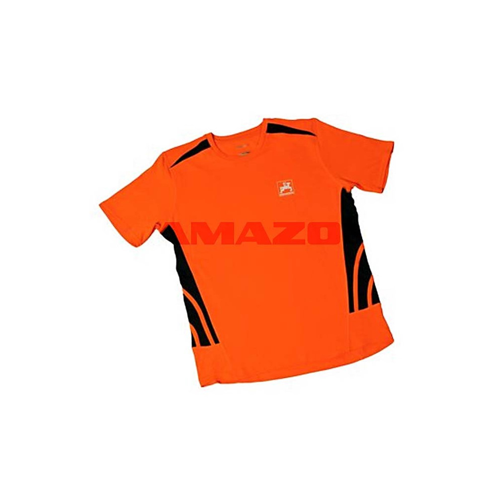T-SHIRT sport orange taille M ML413 Amazone