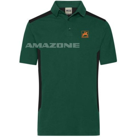 Polo amazone vert et noir T M Réf. ML1784 - AMAZONE Polo amazone vert et noir T M Réf. ML1784 - AMAZONE