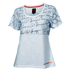 T-SHIRT femme blanc chic taille S Réf. ML487 - AMAZONE