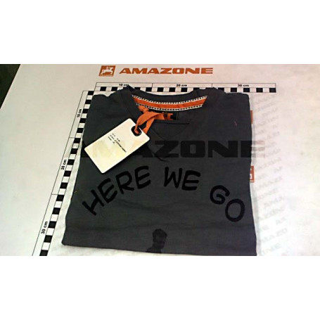 T-SHIRT manche L. enfant gris H 128 Réf. ML499 - AMAZONE T-SHIRT manche L. enfant gris H 128 Réf. ML499 - AMAZONE