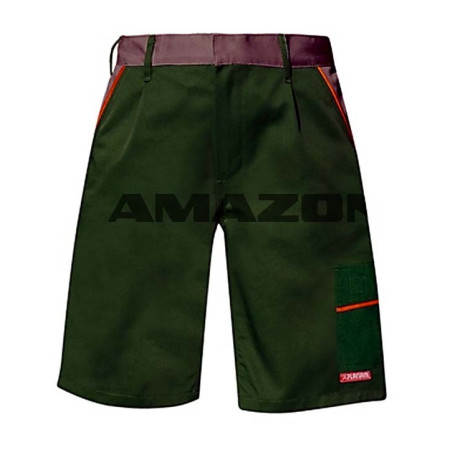 Short homme T M vert/orange Réf. ML734 - AMAZONE Short homme T M vert/orange Réf. ML734 - AMAZONE