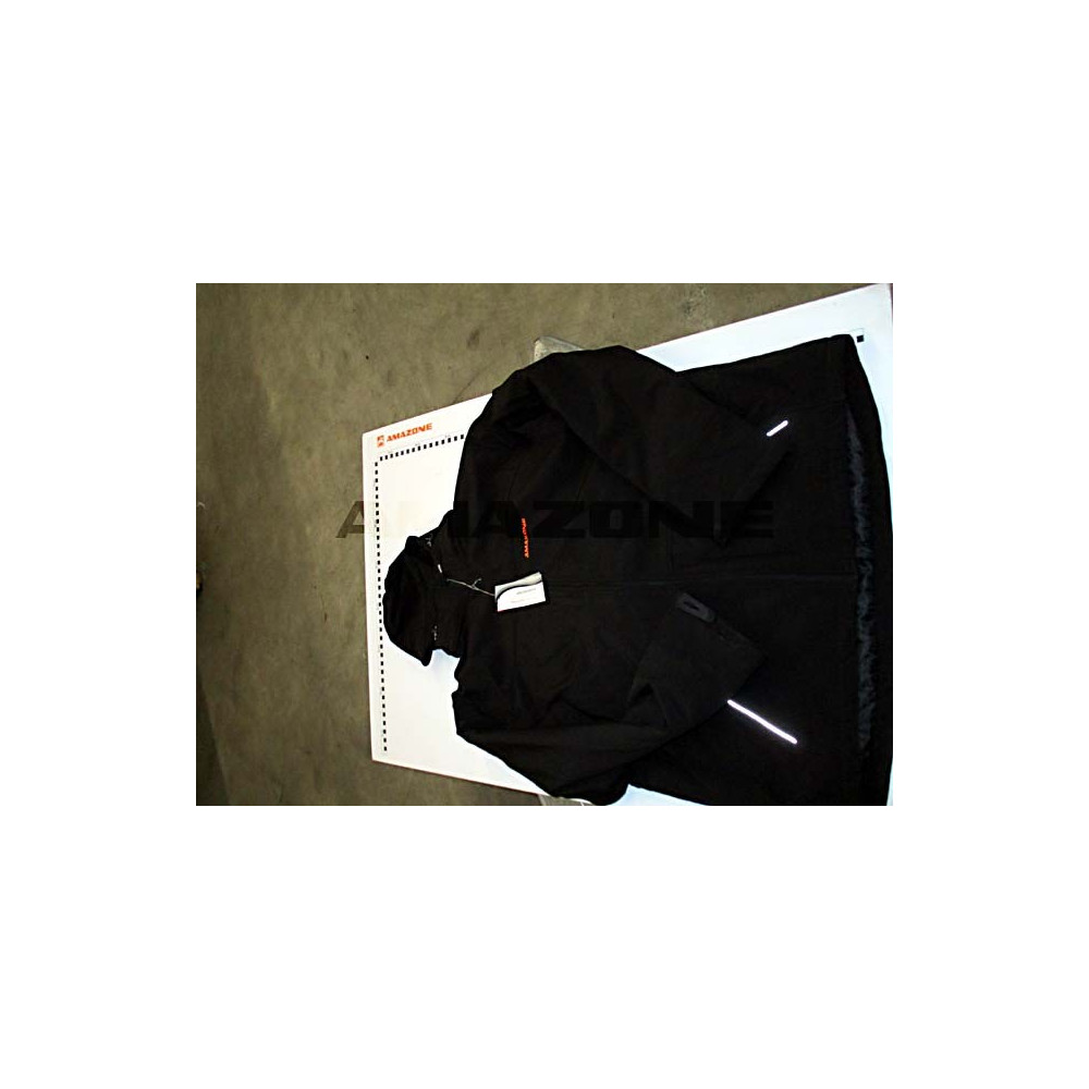 Veste hiver noire avec capuche 3XL ML754 Amazone